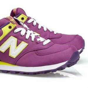 Womens NEW BALANCE 574 Purple Trainers